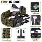 Parachute Cord Survival Bracelet