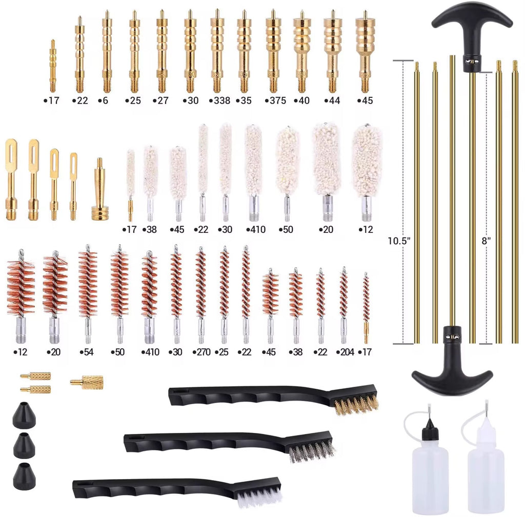 58 pc Gun Cleaning Kit