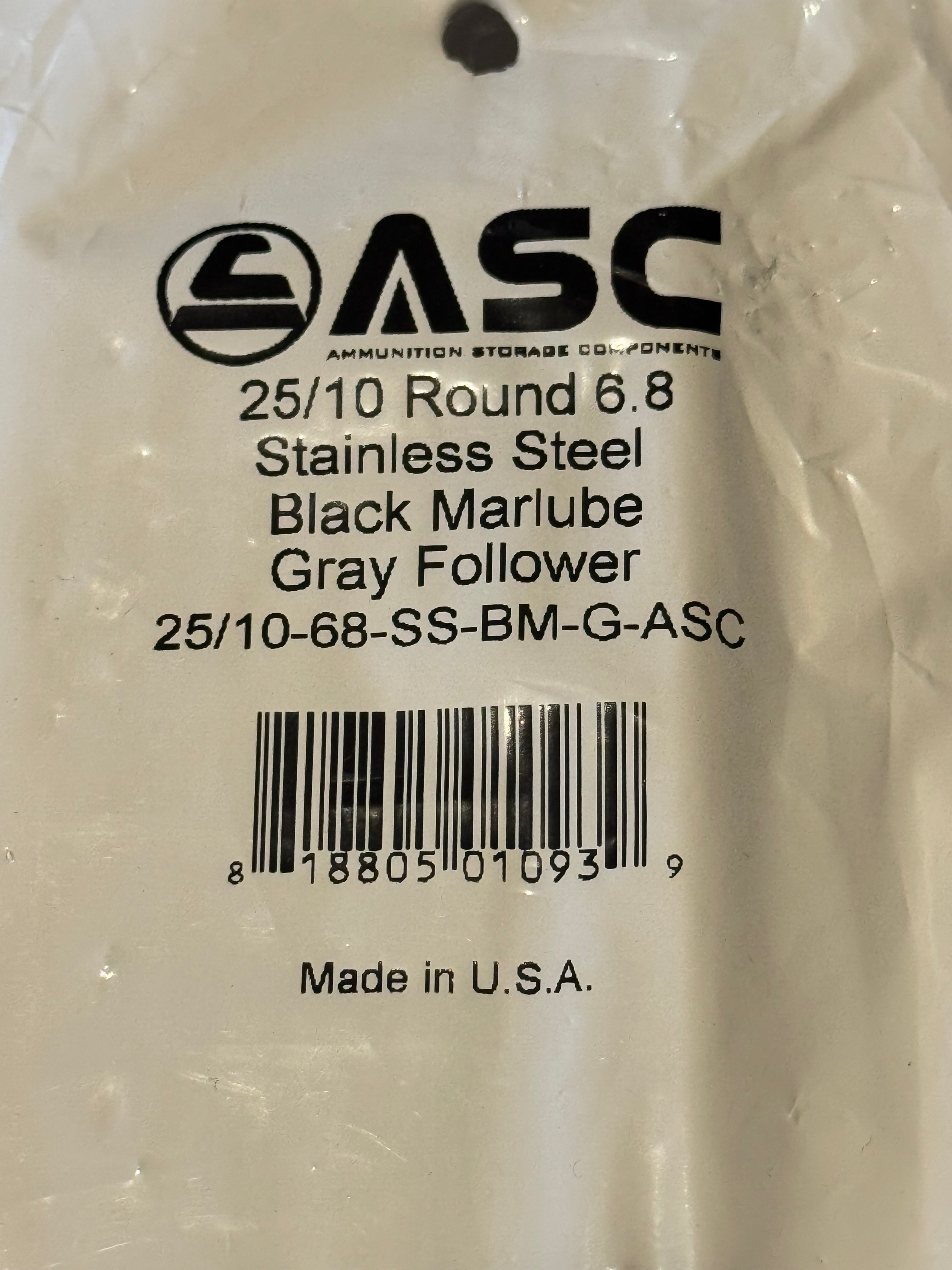 ASC 25/10 Rnd 6.8 mag